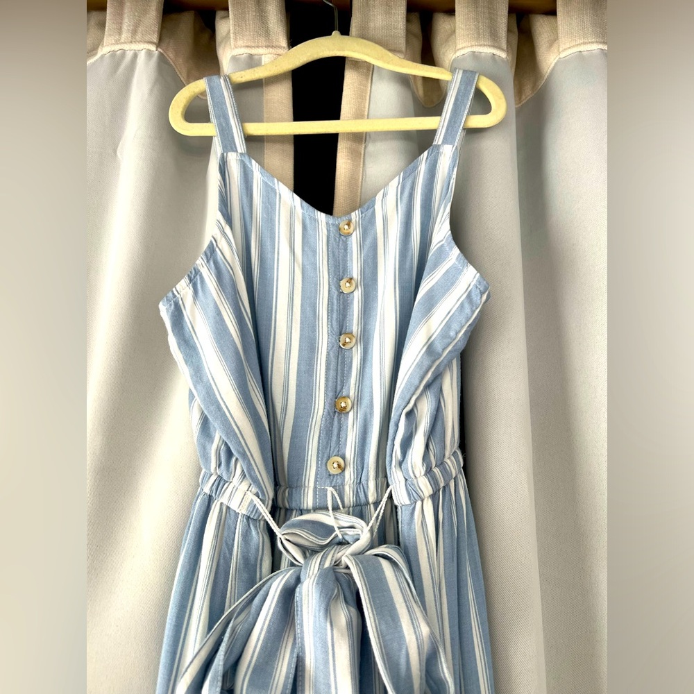 Justice Brand - Girls’ Striped Jumpsuit - Size 12